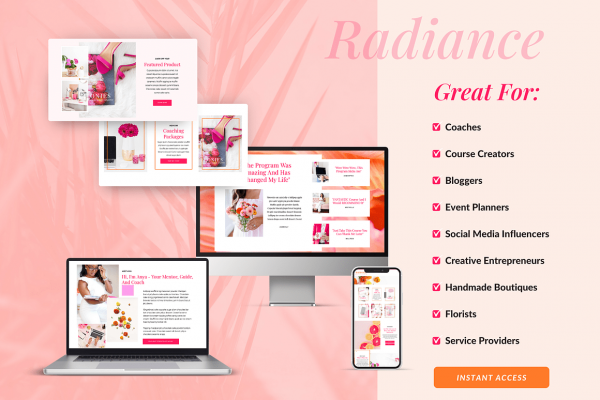 Website Template for Coaches