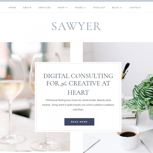 Sawyer Divi Coaching Child Theme